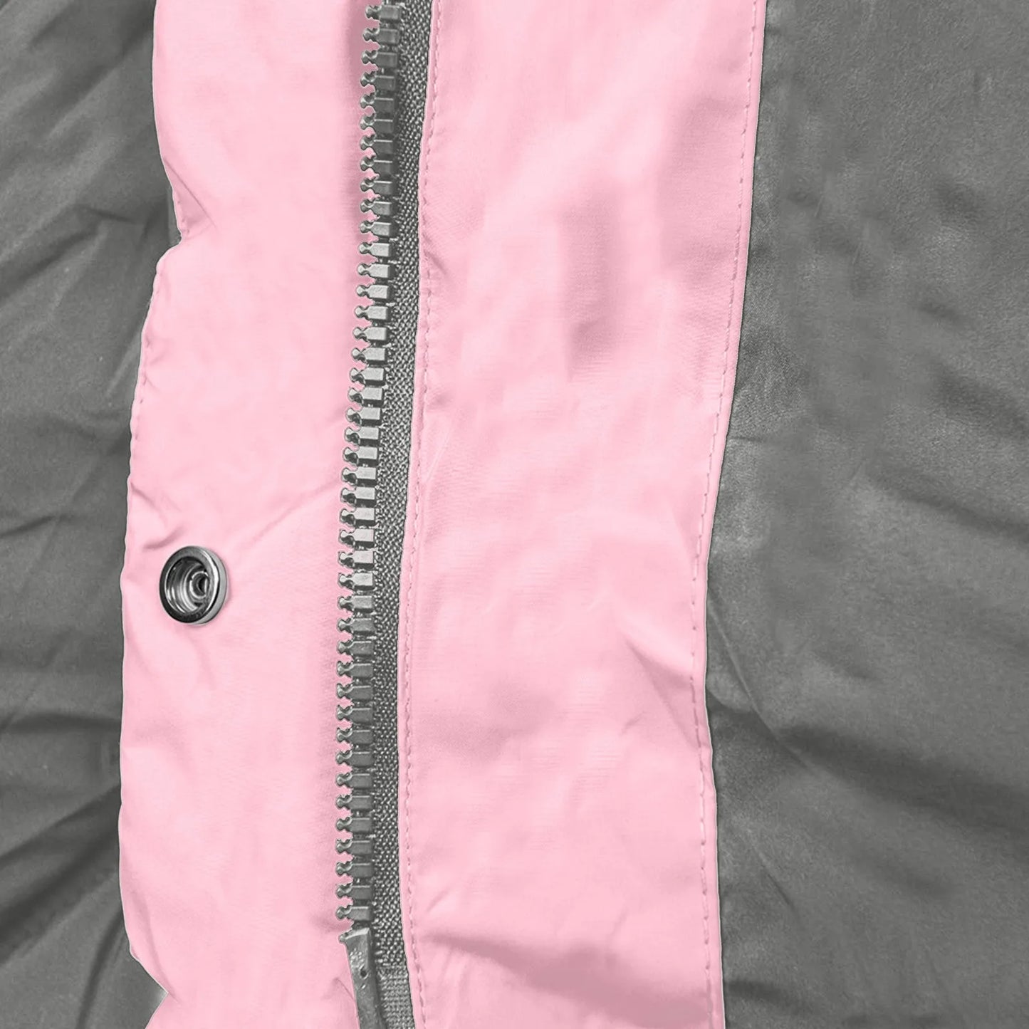 Women's Hooded Quilted Puffer Jacket Warm Casual Winter Zip-Up Outerwear Coat