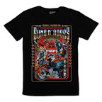 Vintage Graphic Cotton T-Shirt with Retro Poster Artwork and Oversized Streetwear Appeal
