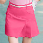 High Waist Asymmetrical Wrap Mini Skirt with Side Zip Streetwear Design