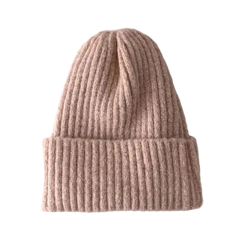 Soft Acrylic Ribbed Knit Beanie for Everyday Casual Streetwear Winter Fashion and Comfort