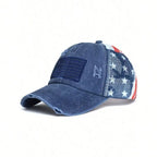 Unisex Mesh Baseball Cap with Embroidered Graphic Patch for Casual Outdoor Streetwear Style
