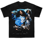 Vintage Portrait Graphic Cotton Streetwear T-Shirt with Retro-Inspired Front Artwork