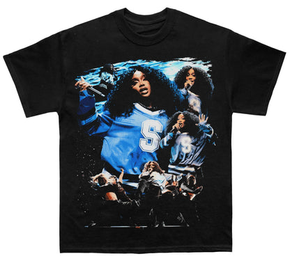 Vintage Portrait Graphic Cotton Streetwear T-Shirt with Retro-Inspired Front Artwork
