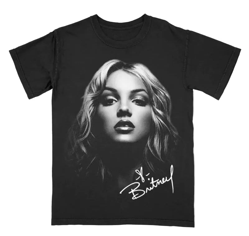 Oversized Portrait Graphic Cotton T-Shirt for Y2K Streetwear and Casual Styling