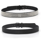 Studded Punk Belt with Rivet Details for Alternative Fashion Styling