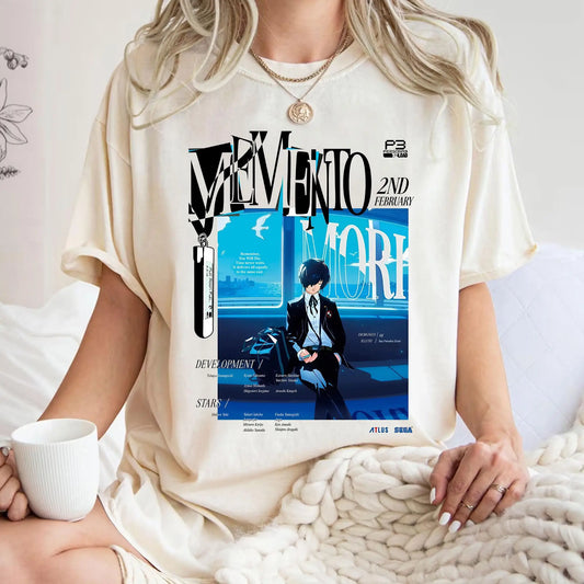 Retro City Anime Graphic Oversized Casual Streetwear Cotton T-Shirt