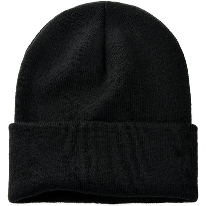 Classic Ribbed Acrylic Cuffed Knit Beanie for Everyday Casual Streetwear Modern Fashion Style