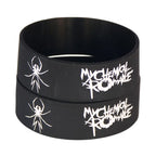 Alternative Graphic Silicone Wristband for Punk and Scene Fashion Styling