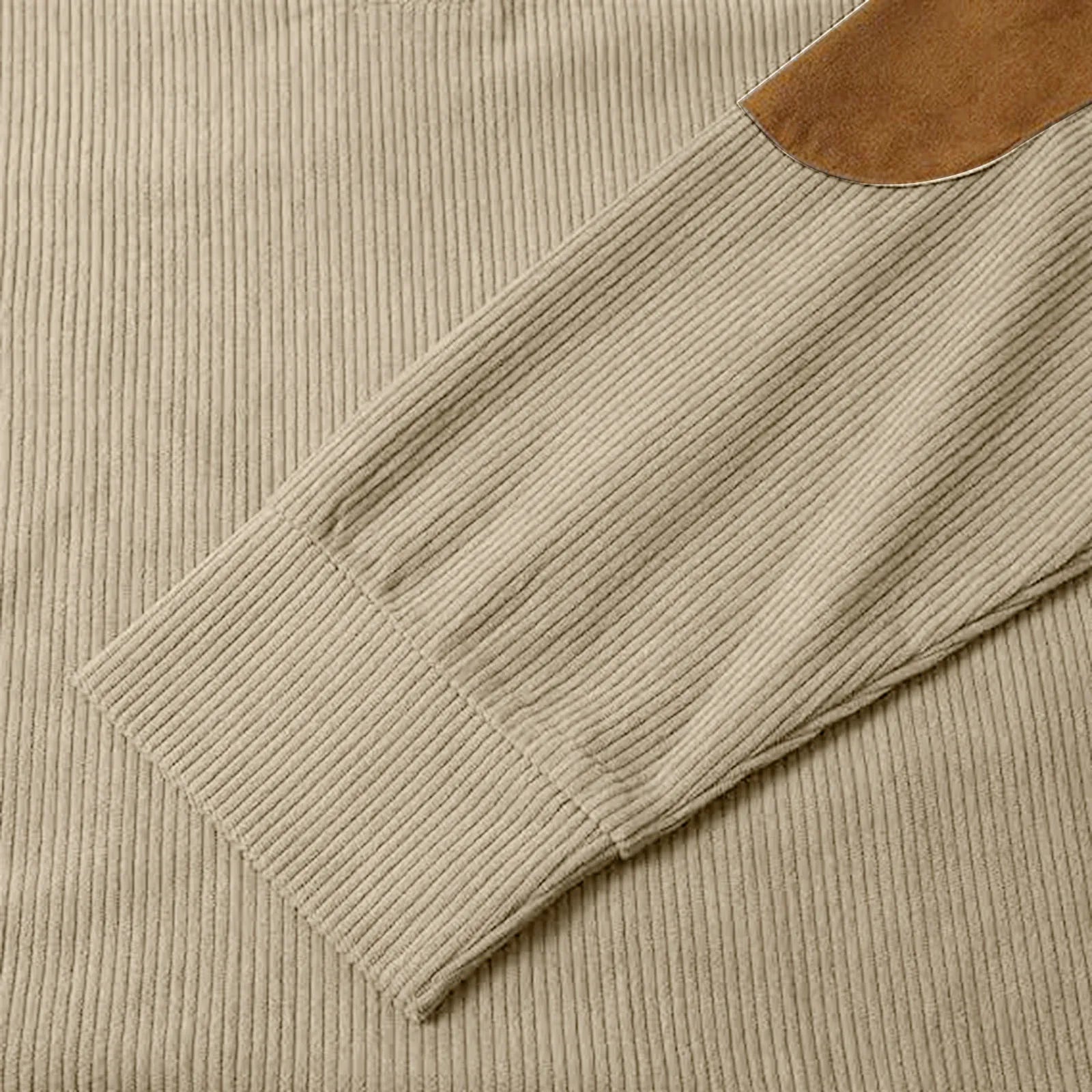Men's Stand Collar Button Detail Relaxed Knit Streetwear Sweater Pullover
