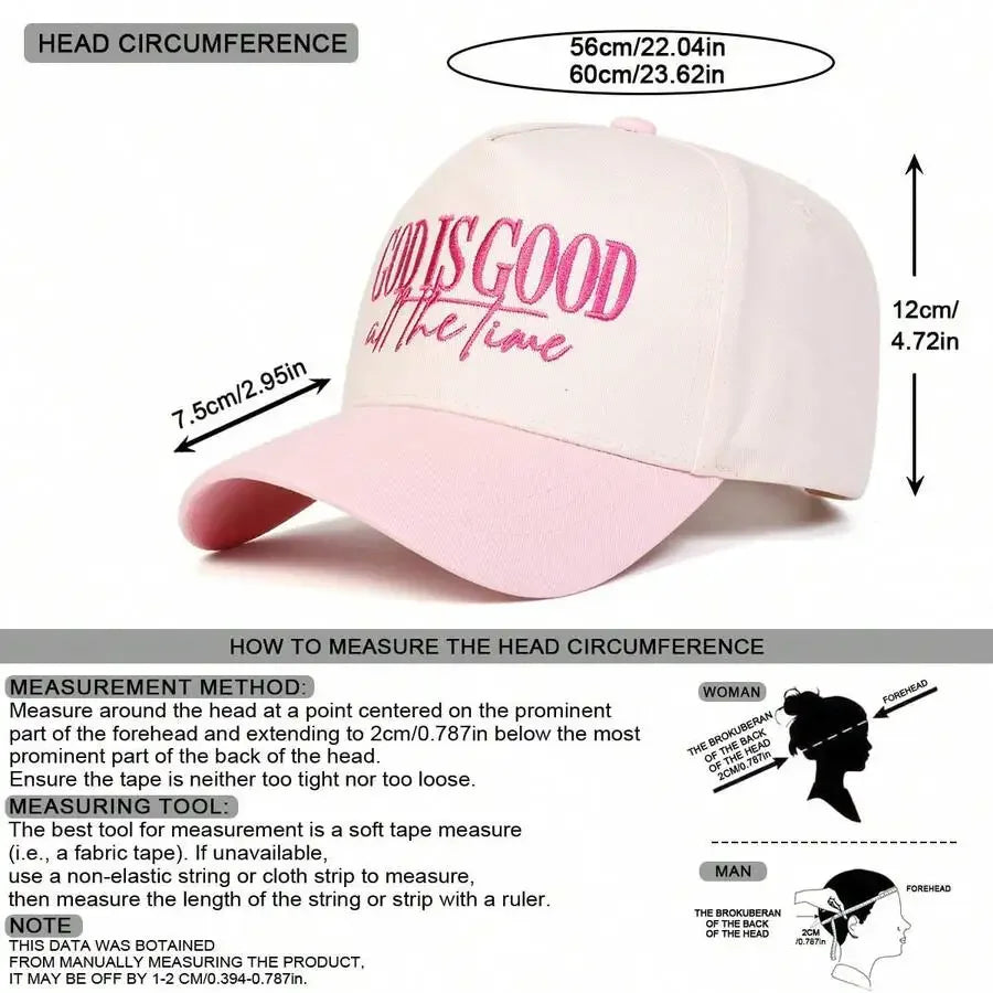 Embroidered Typography Dad Cap Adjustable Curved Brim Casual Everyday Baseball Hat