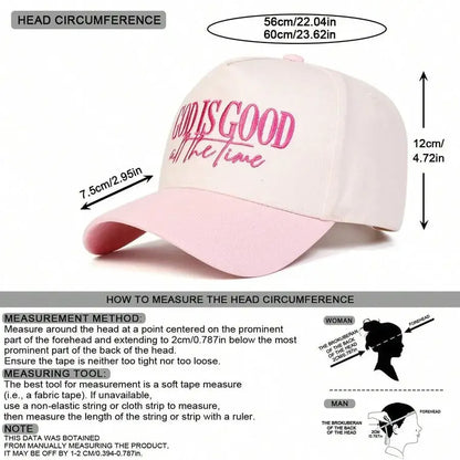 Embroidered Typography Dad Cap Adjustable Curved Brim Casual Everyday Baseball Hat