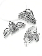 Gothic Spider Hair Claw Clip Y2K Statement Alternative Hairstyle Accessory