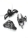 Gothic Spider Hair Claw Clip Y2K Statement Alternative Hairstyle Accessory