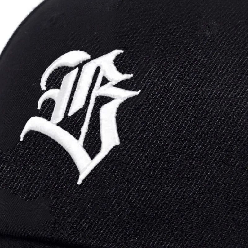 Unisex Embroidered Baseball Cap with Structured Design for Casual Outdoor Everyday Wear