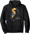 Dark Fantasy Anime Streetwear Hoodie With Oversized Urban Fit