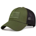 Unisex Breathable Mesh Baseball Cap with Embroidered Patch for Casual Outdoor Everyday Wear