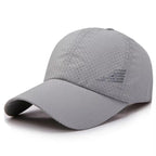 Unisex Quick Dry Baseball Cap with Adjustable Strap for Outdoor Sports and Everyday Wear