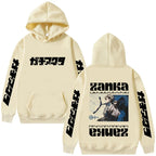 Anime Manga Streetwear Hoodie With Retro Graphic Panel Artwork Design