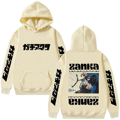 Anime Manga Streetwear Hoodie With Retro Graphic Panel Artwork Design