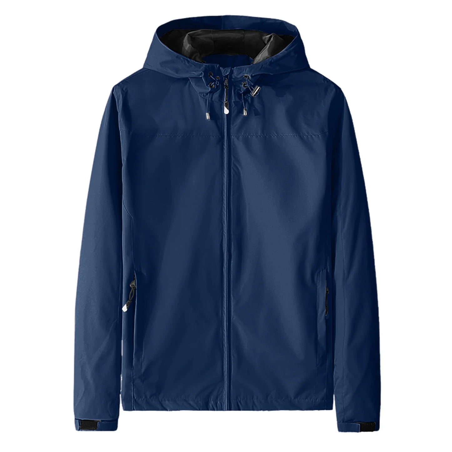 Women's Lightweight Hooded Zip-Up Windbreaker Jacket for Everyday Streetwear Layering