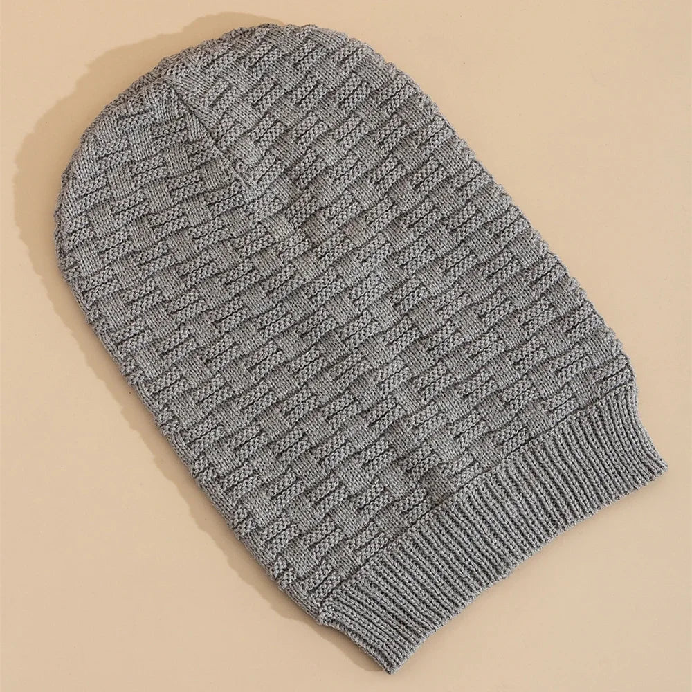 Long Slouchy Acrylic Knit Beanie for Relaxed Streetwear Casual Winter Everyday Fashion Style