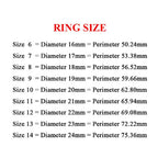 Rotating Chain Band Ring Punk Alternative Statement Fashion Jewelry