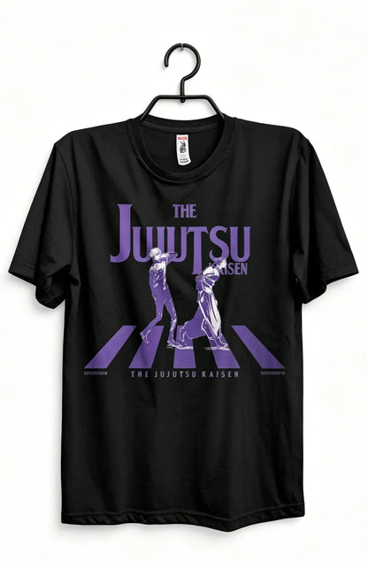 Minimal Anime Energy Oversized Retro Streetwear Graphic Cotton T-Shirt