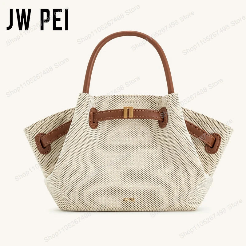Minimalist Split Leather Hobo Tote Bag with Top Handle Everyday Work Design