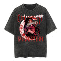 Anime Dark Fantasy Moonblade Warrior Vintage Oversized Graphic Streetwear Tee