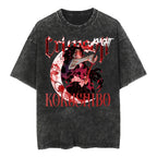 Anime Dark Fantasy Moonblade Warrior Vintage Oversized Graphic Streetwear Tee