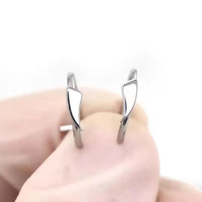 Punk Clip On Lip and Nose Ring Set for Alternative Styling