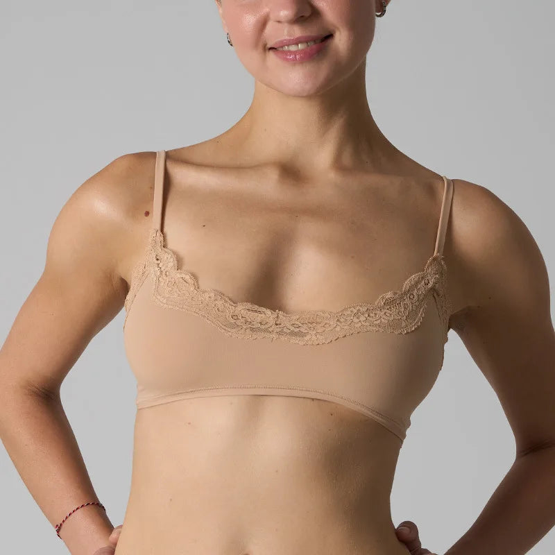 Rich Burgundy Lace-Trimmed Plunge Bralette and Lounge Short Set