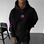 Anime Manga Graphic Hoodie With Dark Fantasy Streetwear Art Aesthetic