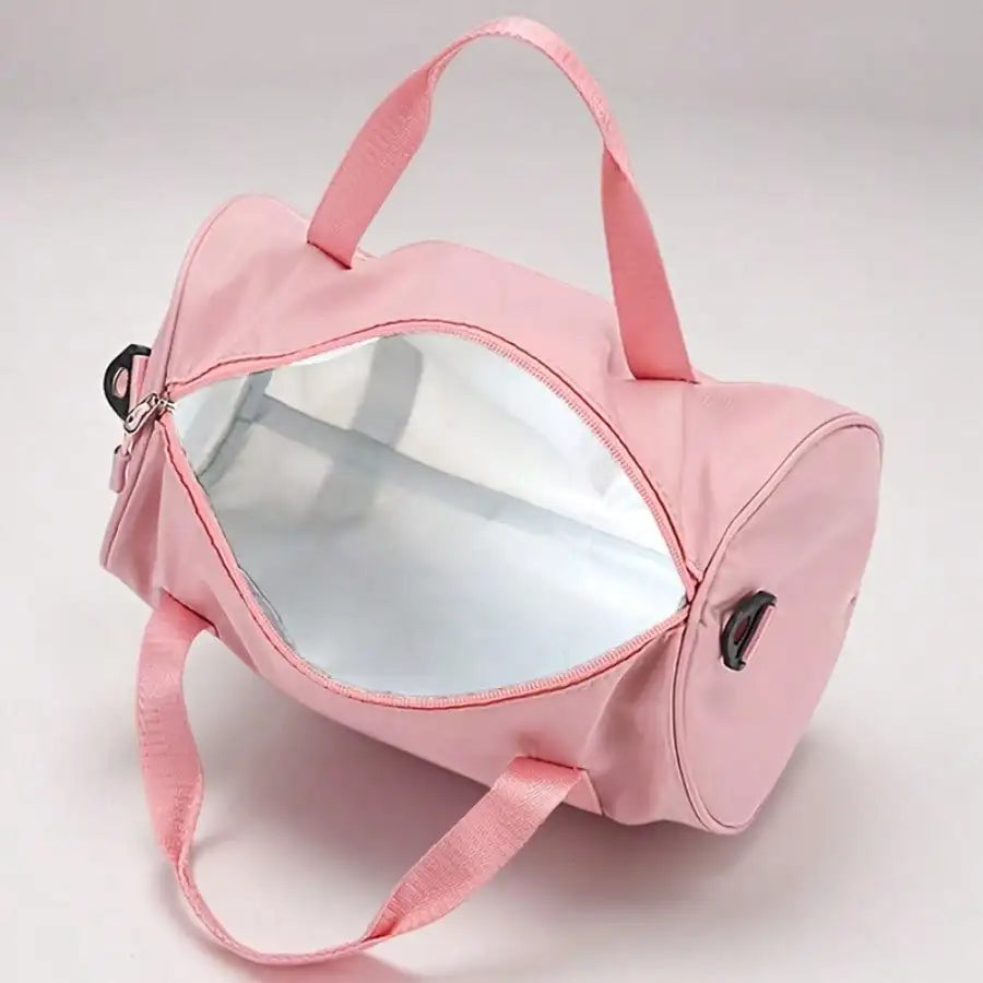 Mini Barrel Duffle Bag with Adjustable Strap Lightweight Travel Carry Design