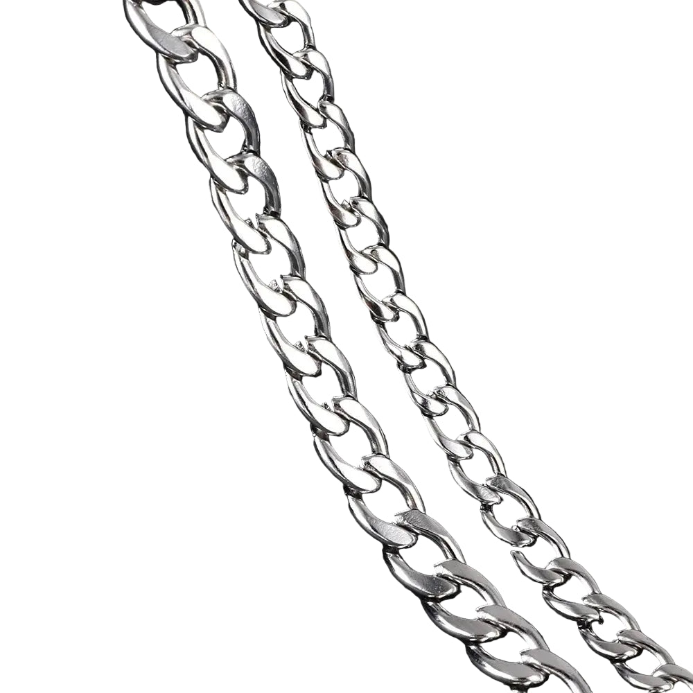 Classic Link Chain Necklace for Gothic Punk and Alternative Styling