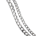 Classic Link Chain Necklace for Gothic Punk and Alternative Styling