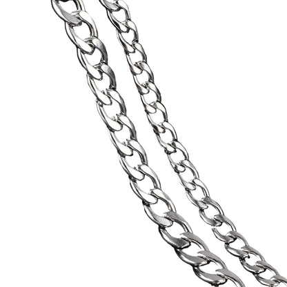 Classic Link Chain Necklace for Gothic Punk and Alternative Styling