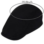 Classic Cotton Ivy Flat Cap Minimalist Driving Beret for Everyday Casual Streetwear Style