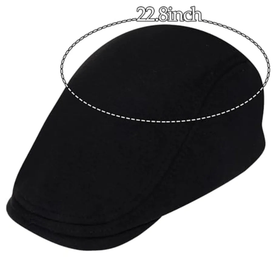 Classic Cotton Ivy Flat Cap Minimalist Driving Beret for Everyday Casual Streetwear Style