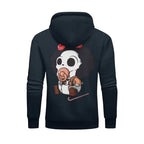 Anime Skull Character Hoodie with Kawaii Streetwear Aesthetic