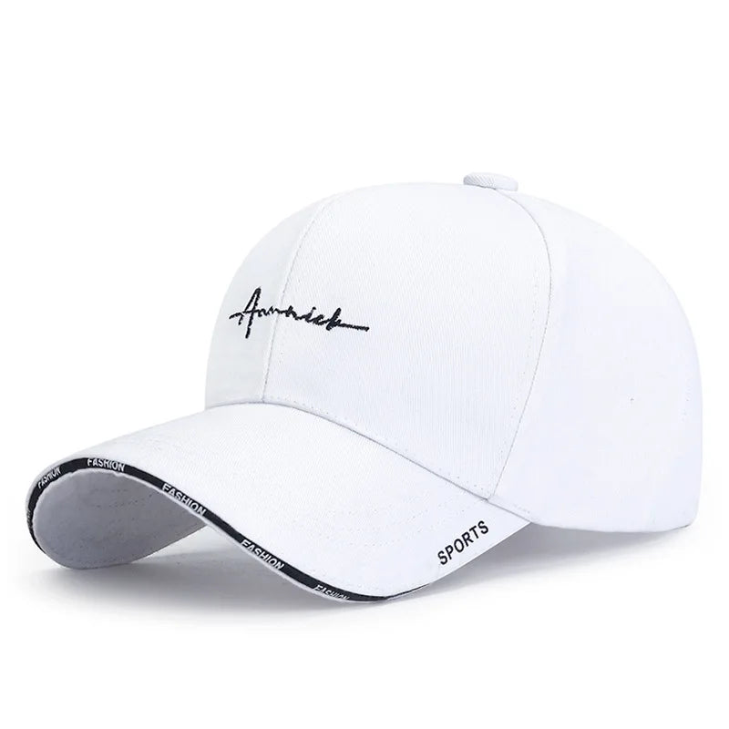 Unisex Adjustable Baseball Cap with Minimal Embroidered Detail for Casual Everyday Streetwear Style