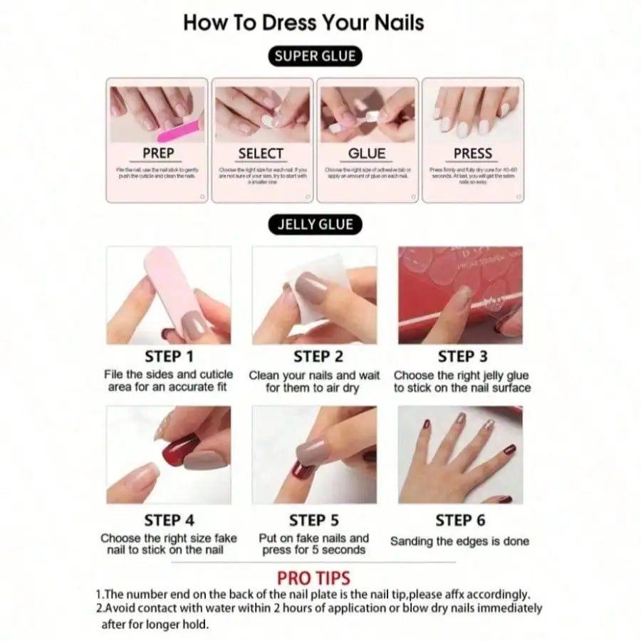 Psychedelic Alternative Stiletto Press-On Nail Art Set