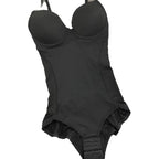Adjustable Strap Firm Control Bodysuit with Built-In Molded Cups