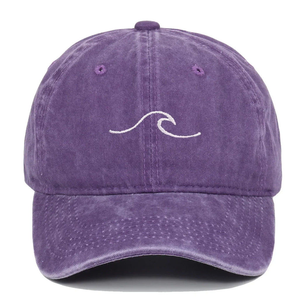Unisex Washed Baseball Cap with Minimal Embroidered Detail for Casual Everyday Streetwear Style