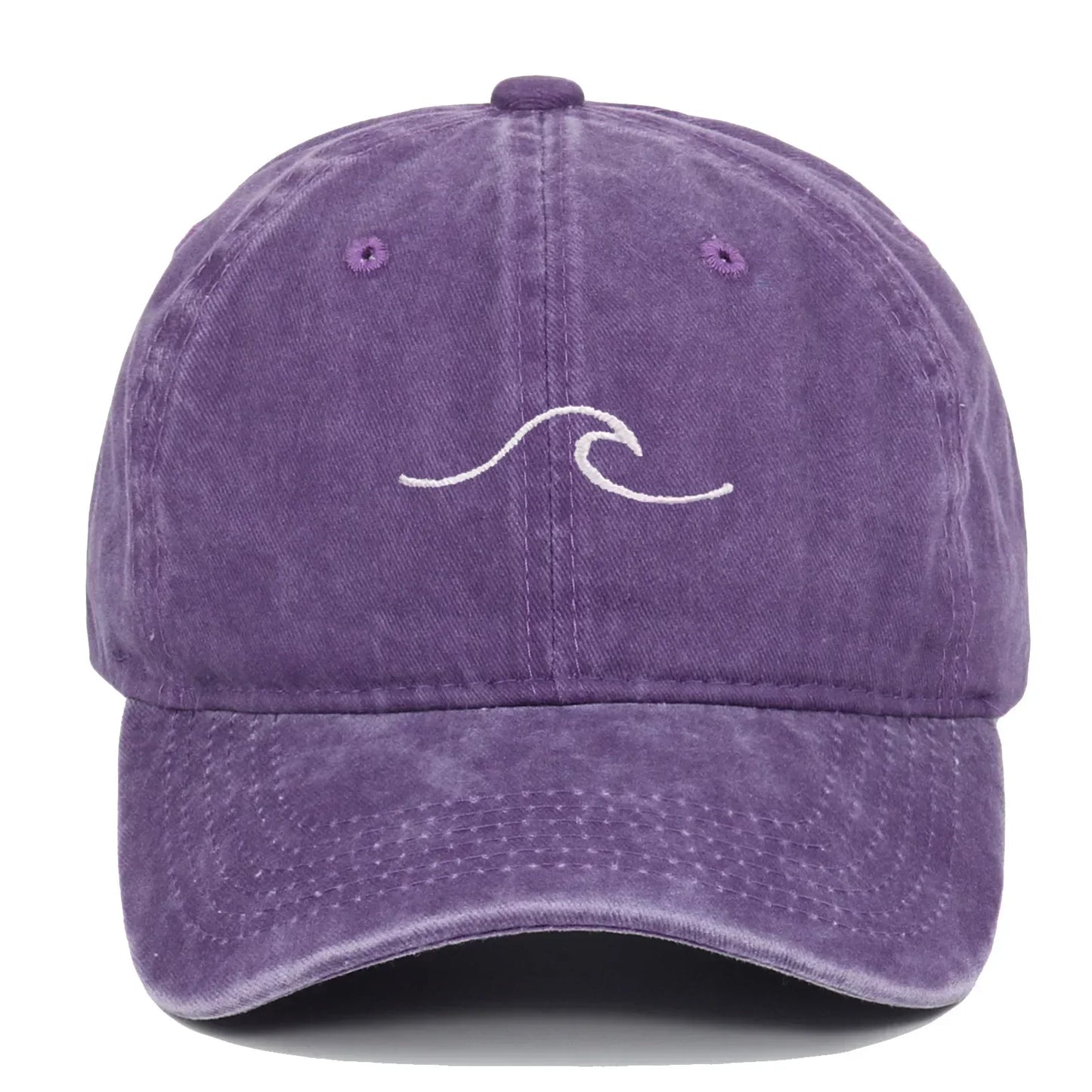 Unisex Washed Baseball Cap with Minimal Embroidered Detail for Casual Everyday Streetwear Style
