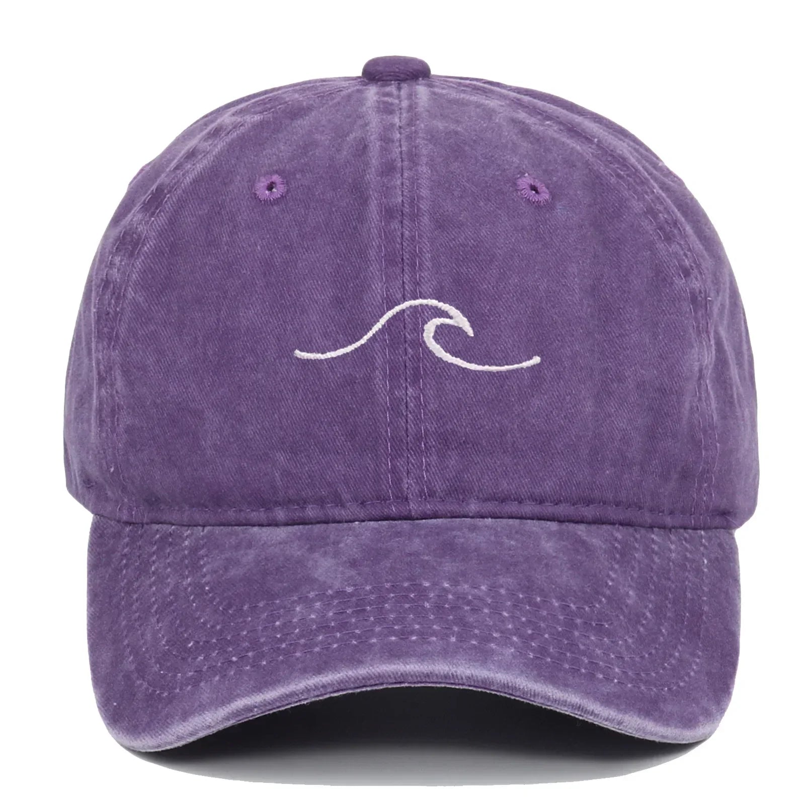 Unisex Washed Baseball Cap with Minimal Embroidered Detail for Casual Everyday Streetwear Style