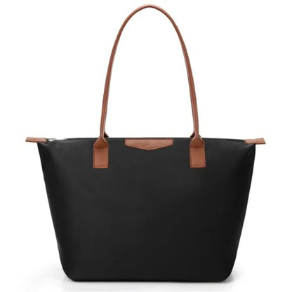 Minimal Hobo Tote Shoulder Bag with Foldable Everyday Carry Design