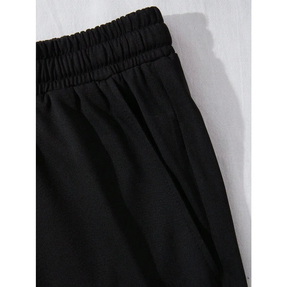 Men's Graphic Casual Shorts with Drawstring Waist Comfortable Everyday Streetwear Fit