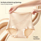 5-Piece Women’s High-Waisted Seamless Shaping Briefs Set with Smooth Finish, Stretch Construction and Assorted Neutral Colors