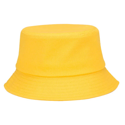 Unisex Cotton Bucket Hat with Classic Dome Design for Casual Summer Everyday Wear